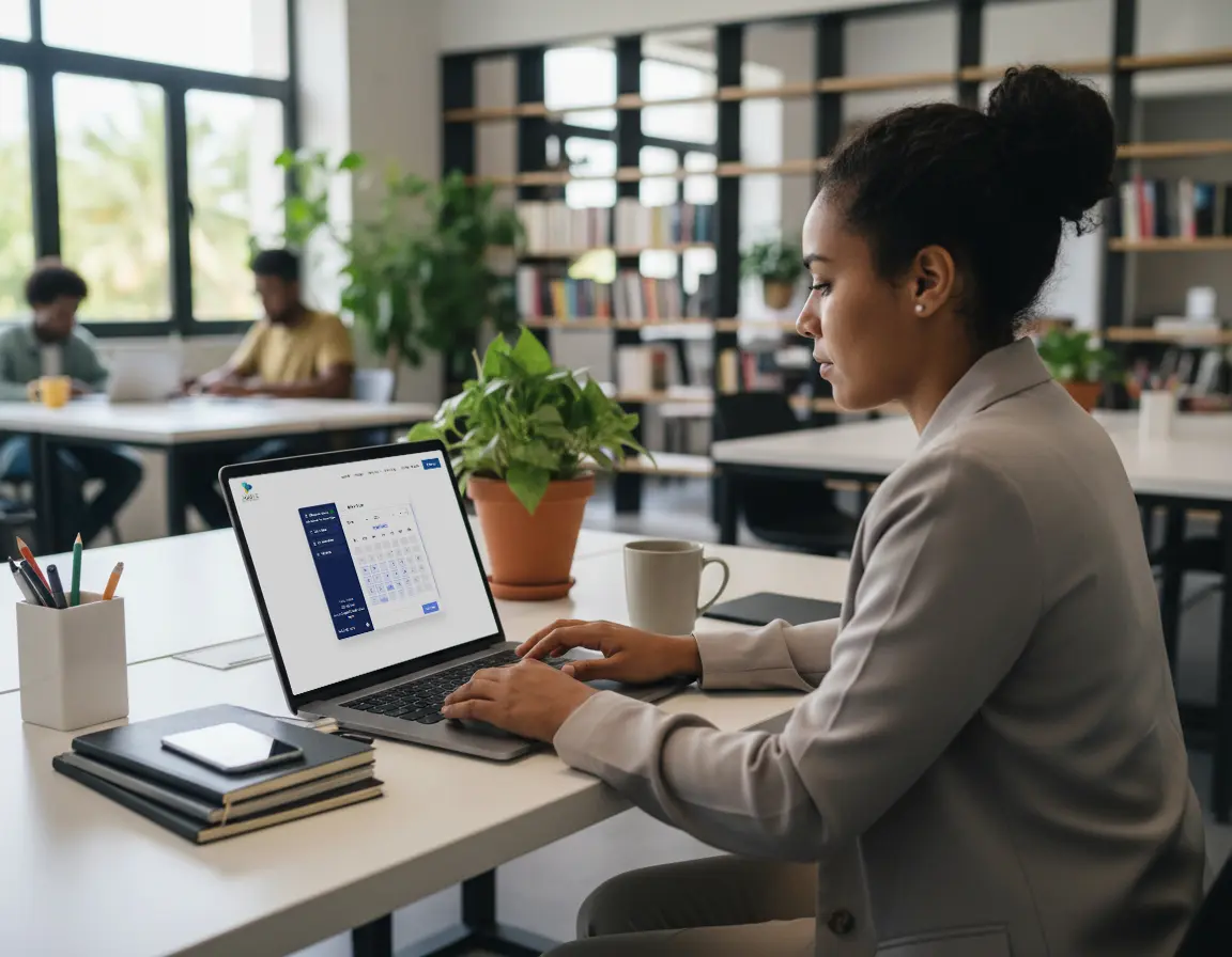 Réservation en ligne d’un espace de coworking via un calendrier numérique